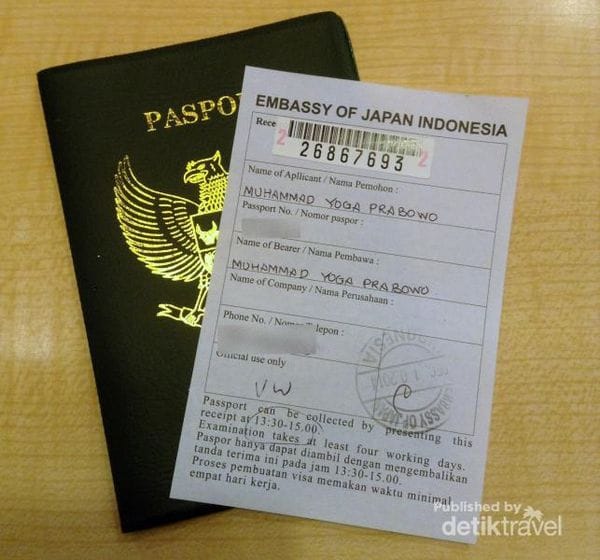 Cara Cek Permohonan Visa Jepang Secara Online